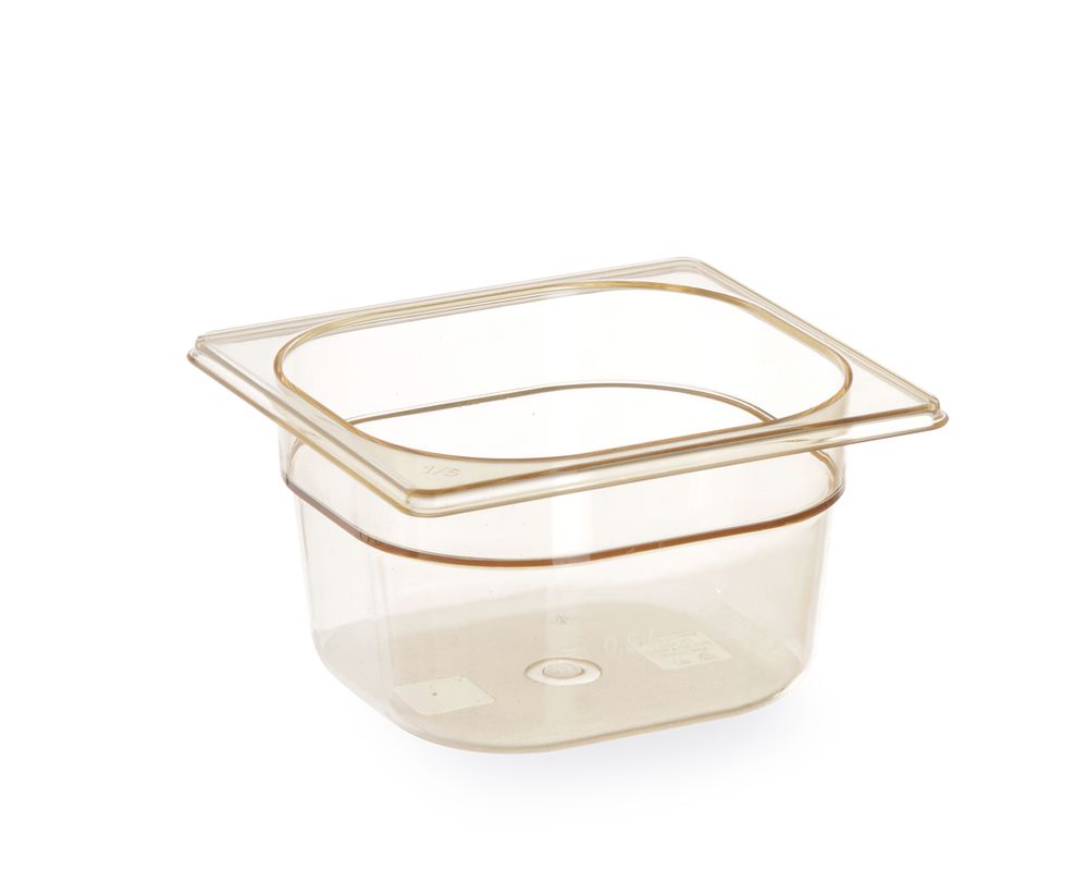 Contenitore GN 1/6 resistente alle alte temperature, HENDI, GN 1/6, 1,6L, Trasparente, 176x162x(H)100mm