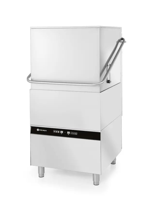 Lavastoviglie a capote HENDI professionale in acciaio inox AISI 304