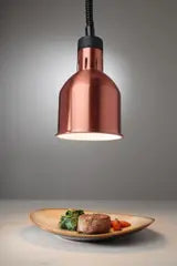 Lampada Termica Infrangibile in Alluminio – HENDI Rame