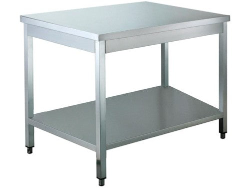 Tavolo in Acciaio Inox Senza Alzatina