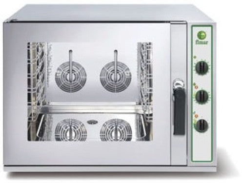 FORNO MISTO CONVEZIONE-VAPORE DIRETTO MECCANICI TOP4M