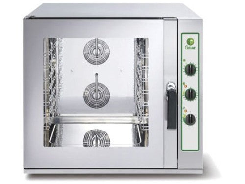 FORNO MISTO CONVEZIONE-VAPORE DIRETTO MECCANICI TOP6M