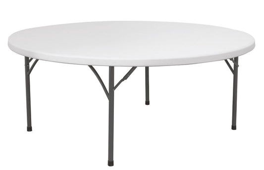 Tavolo da buffet tondo pieghevole, HENDI, Carico massimo 250 Kg., ⌀1800x(H)740mm