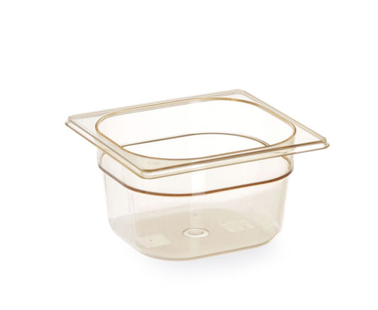 Contenitore GN 1/6 resistente alle alte temperature, HENDI, GN 1/6, 1,6L, Trasparente, 176x162x(H)100mm