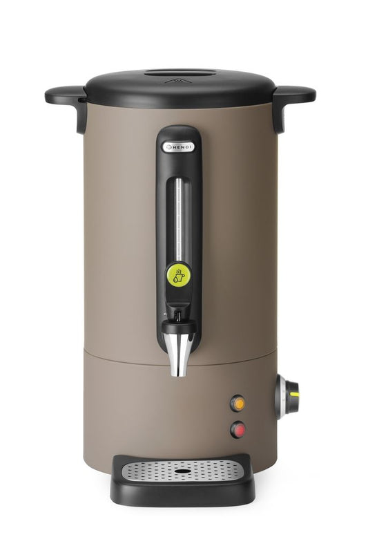 Caldaia per bevande calde – design di Bronwasser, HENDI, designed by Robert Bronwasser, 9L, Taupe, 220-240V/950W, 307x330x(H)450mm