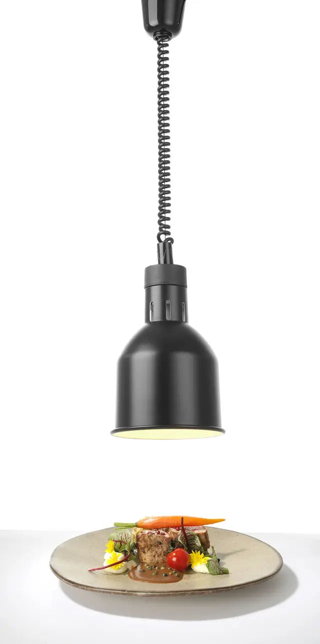 Lampada Termica Infrangibile in Alluminio – HENDI Nero