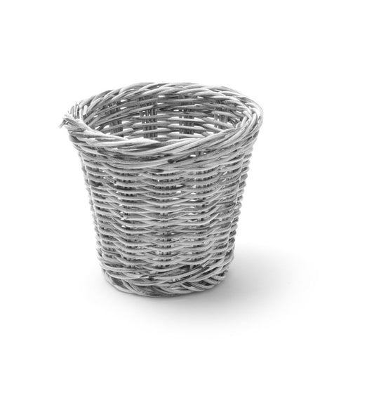 Cestino da snack, HENDI, Grigio chiaro, ⌀130x(H)110mm