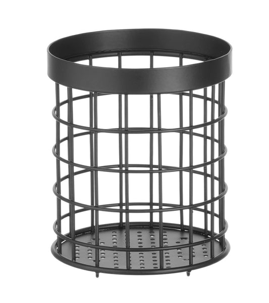 Porta posate nero, HENDI, ⌀125x(H)145mm