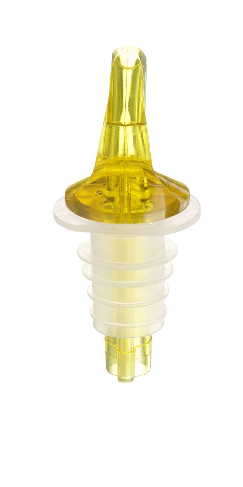 Versatore a flusso libero, BarUp, Giallo, Giallo, 4 pezzi