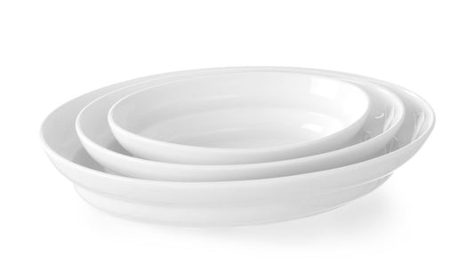 Pirofila ovale bassa, HENDI, 203x133x(H)50mm