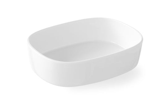 Pirofila ovale in porcellana, HENDI, 245x187x(H)62mm