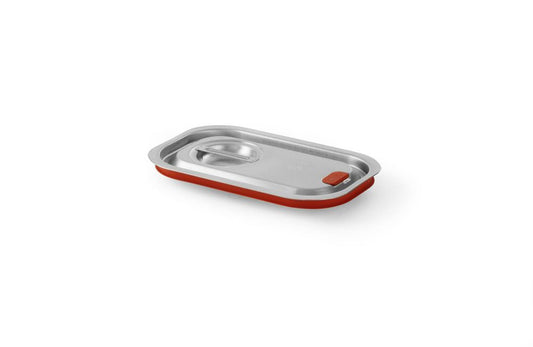Coperchio Gastronorm con guarnizione al silicone, HENDI, Kitchen Line, GN 1/4, 265x162mm