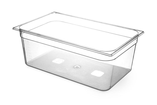Contenitore Gastronorm 1/1, HENDI, Budget Line, GN 1/1, 28L, Trasparente, 530x325x(H)200mm
