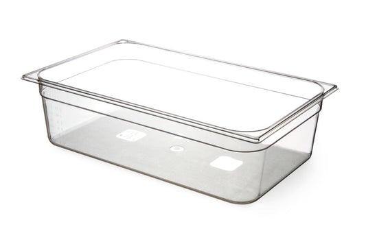 Contenitore Gastronorm 1/1, HENDI, Budget Line, GN 1/1, 9L, Trasparente, 530x325x(H)65mm