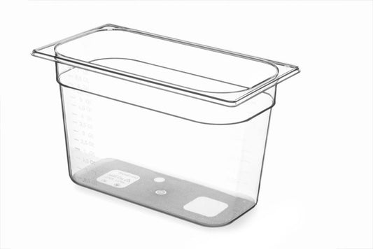 Contenitore Gastronorm 1/3, HENDI, GN 1/3, 7,8L, Trasparente, 325x176x(H)200mm