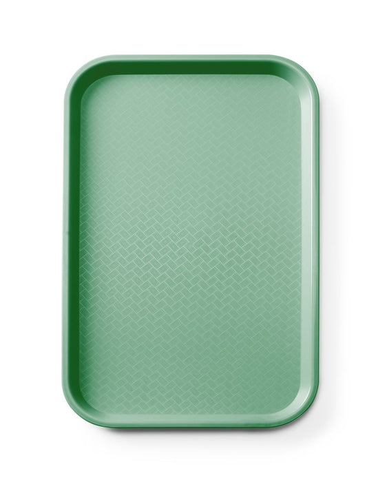 Vassoio fast food in polipropilene GN 1/1, AmerBox, GN 1/1, Verde, 530x325x(H)20mm