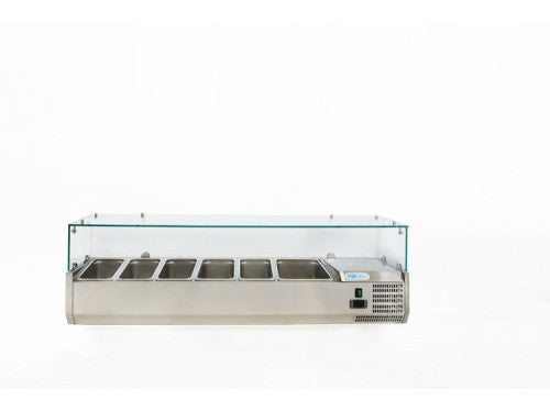 VETRINA REFRIGERATA PER PIZZA G-VRX1500-380