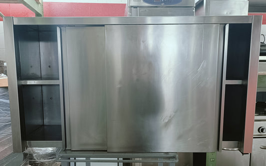 PENSILE USATO ACCIAIO INOX 120 X 40 H 66 AISI 304